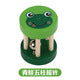 Frog five-column wooden rattle