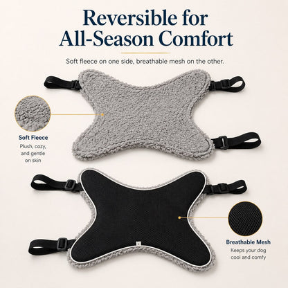 Dog Lift Support Sling for Stairs & Walks - Adjustable Mobility Harness for Senior Dogs with Weak Legs
