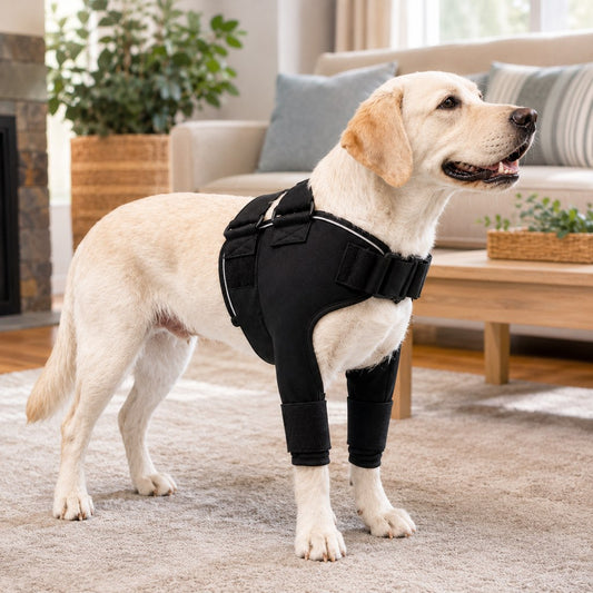 Senior Dog Shoulder & Front Leg Support Brace for Cold Walks & Daily Comfort