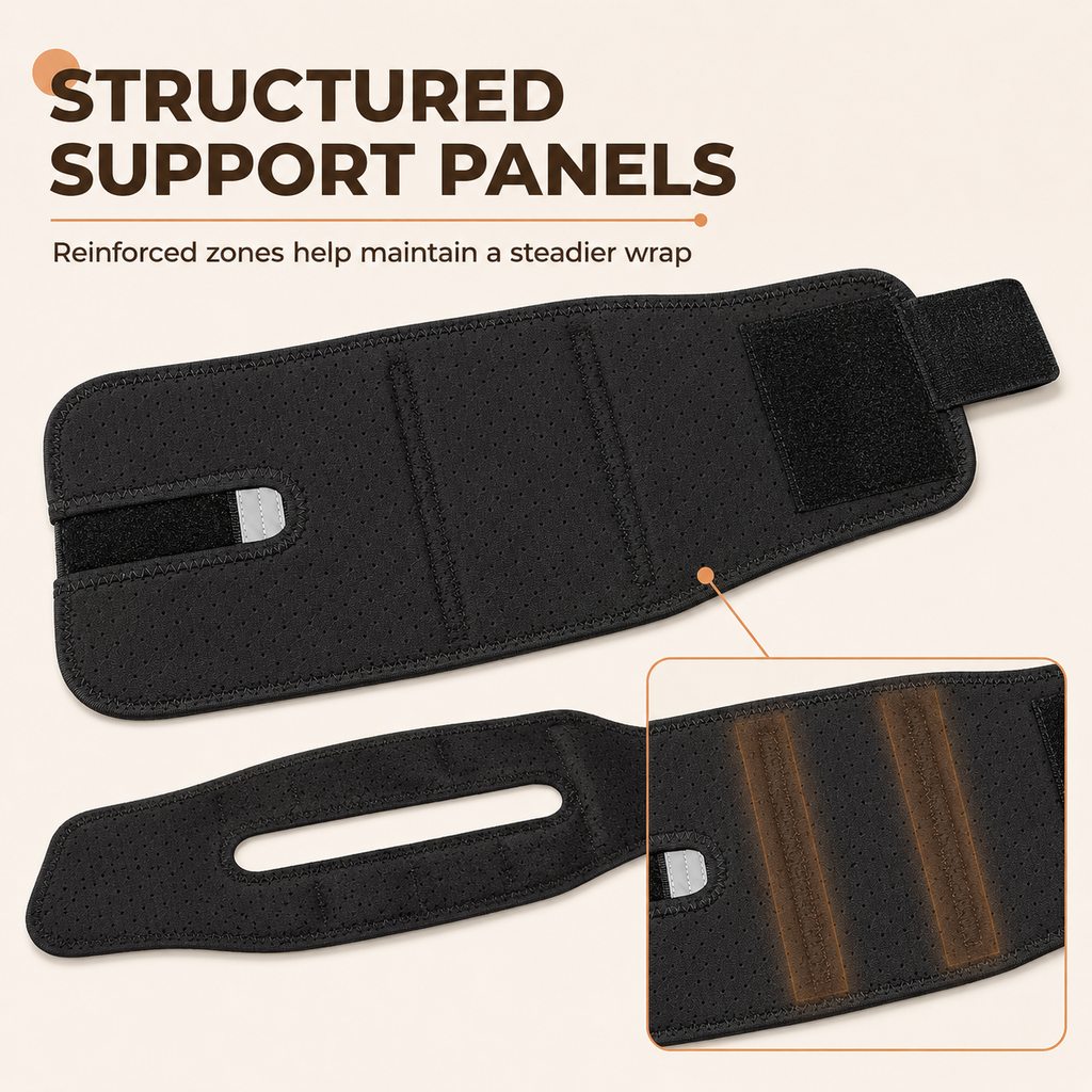 Adjustable Dog Neck Support Brace for At-Home Rest - Breathable Structured Wrap for Added Stability